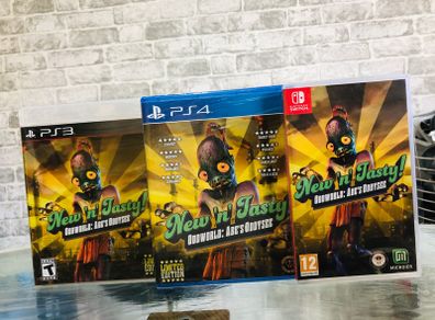 Oddworld Abe's Oddyssey (3 Games Factory Sealed)