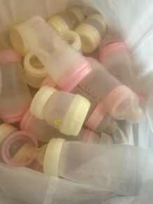 baby bottles