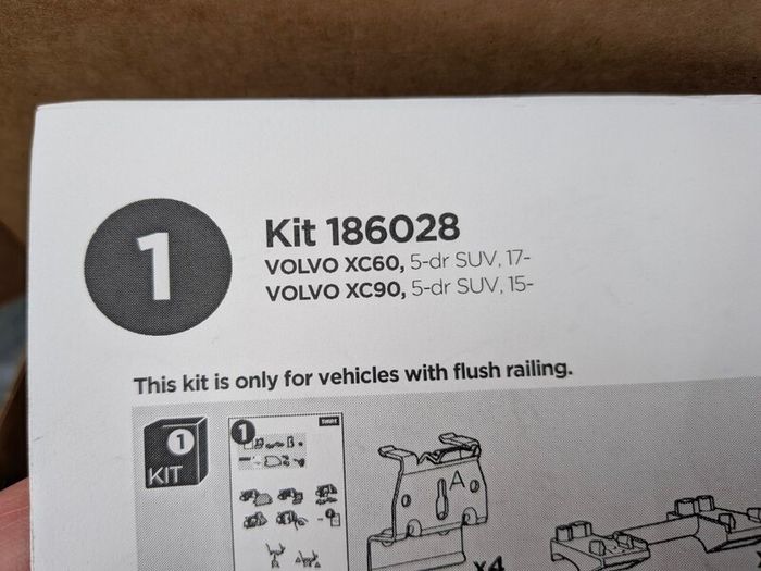 Thule 186028 Fitting kit