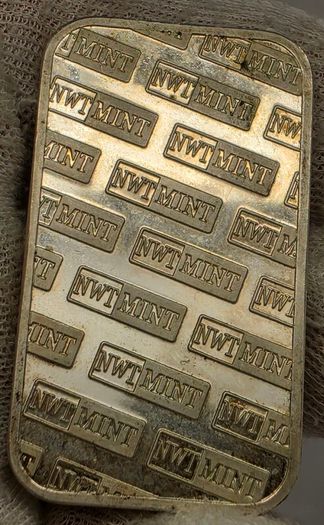 Northwest Territorial Mint Dayton NV 1oz .999 Fine Silver Bar 1 Troy Ounce