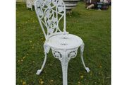 Cast Iron Chair Ornate Style N