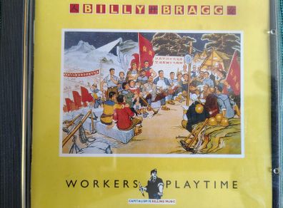Billy Bragg - Workers Playtime CD (1988) Protest Folk Rock EX+