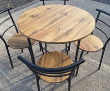 Round Dining Table & Chairs