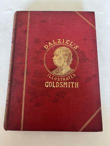 Dalziel's illustrated Goldsmith book circa 1860's