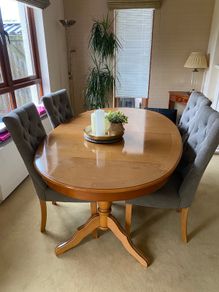 Dining table and chairs