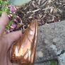 old child copper shoe Image 8