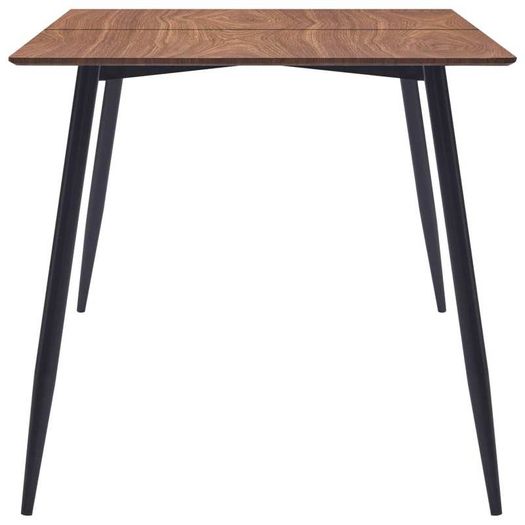 Dining Table Brown 160x80x75 cm MDF