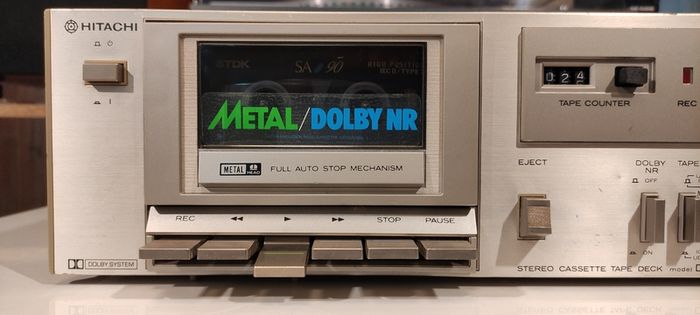 Hitachi D22S Mk II Cassette tape deck