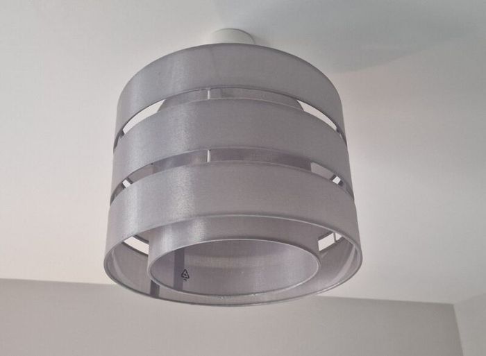 Lamp shade grey / ceiling light