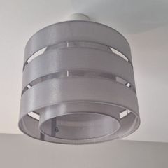 Lamp shade grey / ceiling light