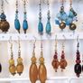 NEW Handmade earrings with Vintage/Antique beads Image 3