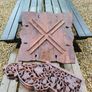Large Antique Anglo-Indian Campaign Table Image 10