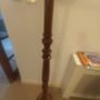 Hand turned standing lamp Image 3