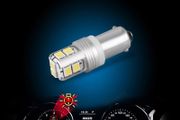 H6W BAX9S LED Bulbs x2 - Parking Light, Reverse Light, Number Plate Light