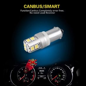 H6W BAX9S LED Bulbs x2 - Parking Light, Reverse Light, Number Plate Light