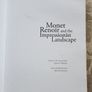 Monet Renoir And The Impressionist Landscape. By George T. M.shackelford & Fronia E. Wissman. Large Volume Paperback In Very Good Condition. Image 5