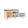 Versatile Seating storage Chest  Shoe Storage Image 2