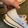 Converse sneakers trainers UK Size 6.5, EU 39.5, pale blue & grey, VGC Image 8