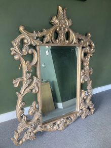 Baroque style mirror