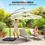Large parasol with base Image 9