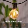 MASSIVE SALE Outdoor String Lights Mains Powered - 100FT/30M G40 Garden Festoon Lights with 55+3 Shatterproof LED Bulbs Waterproof for Outside Patio Gazebo Pergola Image 3