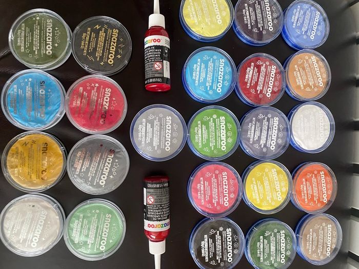 New Selection Of Snazaroo Face Paints