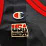 Grant Hill USA Atlanta 1996 Original Champion NBA Basketball Jersey Shirt Size 44 L Image 7