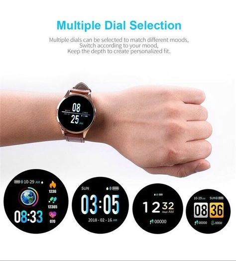 Smart Watch Bracelet Heart Rate Blood Pressure Monitor Fitness Tracker Bluetooth