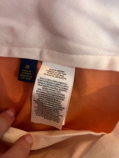 Ralph Lauren Polo Coral Shorts - W28 / Size 10 as new worn once