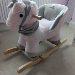 Babylo Rocking Horse (unicorn) pink