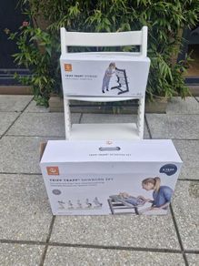 Tripp Trapp Chair with Newborn Set and Storage