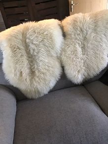 100% Authentic Sheepskin Rug x 2