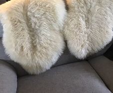 100% Authentic Sheepskin Rug x 2
