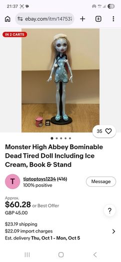 dolls monster high