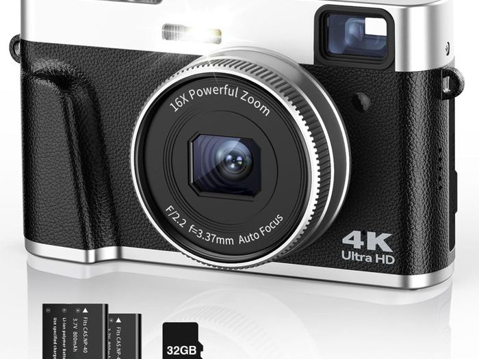 4k Digital Camera 48mp Autofocus 32g Card Optical Viewfinder 16x Zoom ...