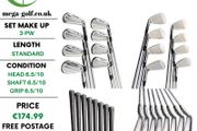 Mizuno MP-30 Irons / 3-Pw / Dynamic Gold R300 Regular