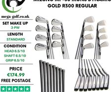 Mizuno MP-30 Irons / 3-Pw / Dynamic Gold R300 Regular