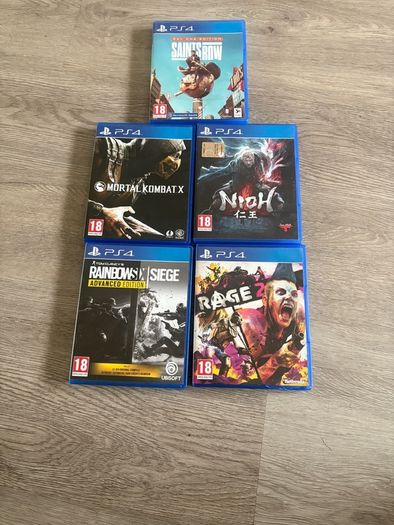 PS4 Games mix bundle all 5  games for 30