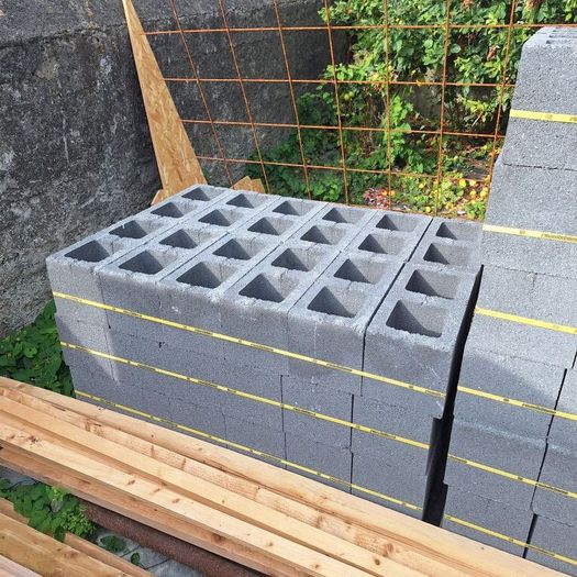 Cavity blocks 9"