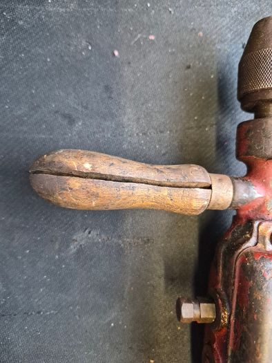 Vintage Hand Drill Mechanical Hand Crank Drill