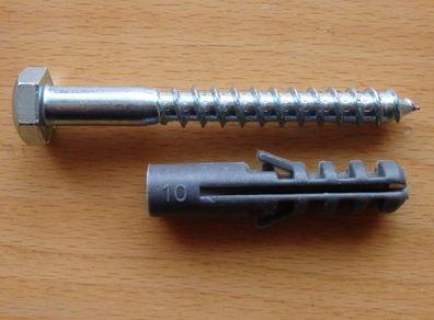 Hex Head Coach Screw 70 mm