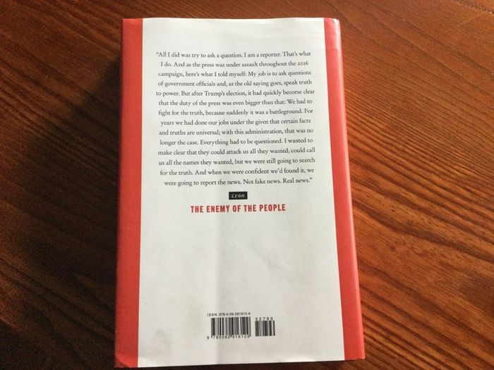 The Enemy of the People by Jim Acosta