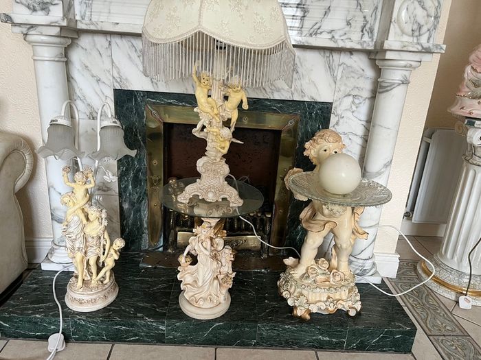 cherub lamps