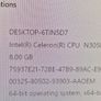 HP Desktop, Intel Celeton CPU N3050 1.6GHz, 8GB Ram, 1 Terrabyte HDD, Windows 11, Microsoft Edge, Chrome, Image 5