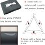 MULTIPLE SIZES/COLOURS AVAILABLE Sun Shade Sail Waterproof Outdoor Garden Patio Party Sunscreen Awning 2x2x2m Triangle Canopy 98% UV Block with Free Rope, Grey Image 2