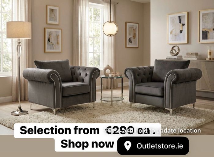 Armchairs and sofas premium sale today