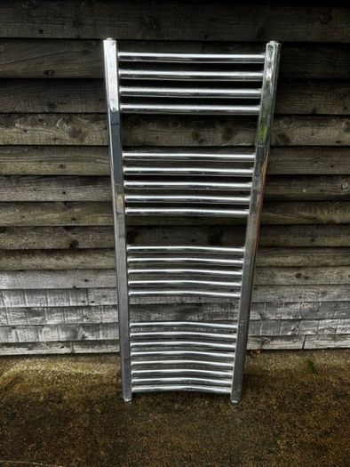 Radiators, one standard radiator, one towel radiator