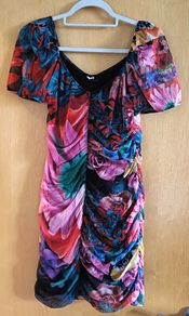 Desigual Ruffle Mini Dress