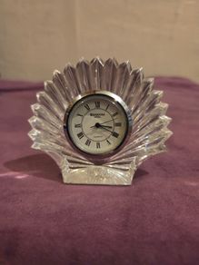 Waterford Crystal Shell Clock