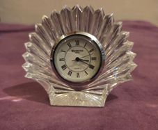 Waterford Crystal Shell Clock